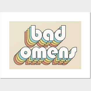 Retro Bad Omens Posters and Art